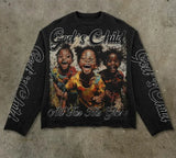 Fongt New T-Shirt Foreign Children's Series Before And After The Printing Round-Neck Short-Sleeved Direct Selling Hot