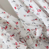 New Spring Sling Bra Round Collar Laminated Wood Ear Cake Skirt Dress Short Skirt Women's Dress-Outfit