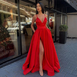 Fongt Women's Dresses For The Summer Of 2025 Sexy Dresses With Deep V Opening Banquet Evening