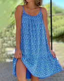 Loose With Fold Floral At Hem