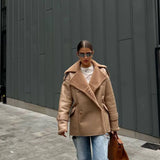 Fongt Autumn And Winter New Maillard Wearing Fur One Casual Jacket Woman