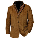 Fongt Heavy Industry Ancient Michigan Work Jacket Men's And Women's Vintage Casual Jacket