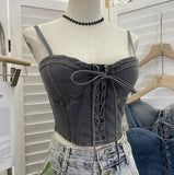 Real Beat With Chest Pad Adjustable Strap With Denim Vest Strap Strap Slings