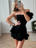 New Dress Lotus Rib Ribs Tight Body Dress Braided
