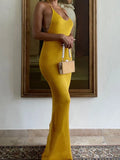 Backless Slim Sexy Maxi
