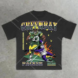 Men's T-Shirts Y2K Shirts Men's Original Hip-Hop In Our Trusted Graphics Print Round Collars-Outfit