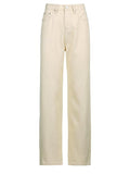 Corduroy Straight Leg Pants-Outfit