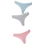 G-string Panties Cotton Women's Underwear Sexy Panties Female Underpants Thong Solid Color Panty Lingerie T Back
