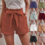 Solid Color Large High Waist Wide