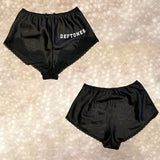 Fongt Shorts Women Letter Printed Harajuku Hip Hop Aesthetic Shorts Graphic Gothic Pants Sexy Vintage Streetwear Summer EMO Girl 1215-0-Outfit