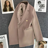 Fongt Fried Street Small Suit Jacket Female 2024 Spring And Autumn New Korean Version Web Celebrity Temperament Small Casual Suit-Outfit
