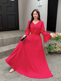 Clear Color Dress-Outfit