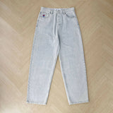 Year's Hot Y2K Bigboy Men Street Clothing Loose Jeans Pattern Leisure-Outfit