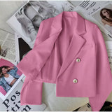 Fongt Jade Green Suit Jacket Female Autumn 2024 New Small Temperament Casual Versatile Small Suit-Outfit