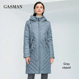 2022 Women's spring jackets Designer trench long casual puffer jacket stand-up Collar hooded women coat Outerwear