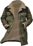 Fongt Autumn And Winter Men's Coat Velvet Jacket Multi-Pocket Coat 11-Colored Dorma