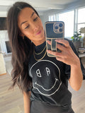T-shirts 2023 Summer Women Clothing Vintage Chic Short Sleeve Letter Print T-shirt Womens Casual Tees