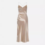 Fashion Sling Bare Back Sexy Open Dress