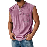 Fongt Explosion Sleeveless T-Shirt Young Men's Casual Trend Open The Door Wisht Shirt