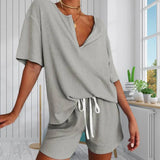 2 Pieces Knitting Pajamas