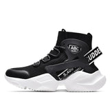 Breathable Men Sneakers High Top Running Shoes for Men Outdoors Walking Sport Shoes Comfortable Mens Shoes