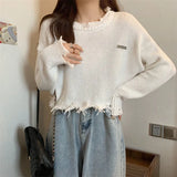Fongt Sweater Woman 2023 Spring And Autumn New Design High-Waisted Suzu Outside Wear Knitting