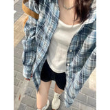 Fongt Chic Vintage T-Shirt Women's Spring And Autumn New Relaxed Casual Shirt Medium