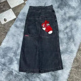 Year's Popular Style Graphics Jeans Y2K Hip-Hop Loose Jeans For Men And Women Harajuku-Outfit