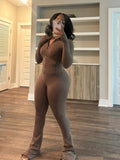 Fongt Spring And Summer New Sports Casual Women's Sexy Tight Long-Sleeved Horn Two Sets