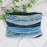 Sweet Cool Hottie Ultra-Short Umbilical Wrap Chest Sleeveless Coat Yarn Folding Tie Dye Chest Tight Waistcoat