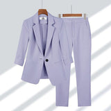Fongt New Professional Casual Nine-Sleeve Suit Suit Women's Clothing