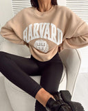 Fongt New Women's Casual Fashion Print Thicken With Long-Sleeved Jacket