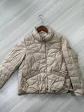 Autumn Winter New Style Art Fan Li Collar Leisure Spring And Autumn Light Short Down Jacket Female Joker Show Thin Short Coat-Outfit