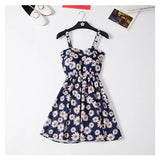New Coming Off Shoulder Ruffle Dot summer Dress women white strap chiffon beach Boho party sexy dresses vestido