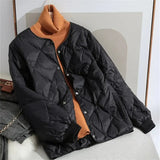 Winter Solid Down Cotton Jacket Women Lightweight Female Loose Cotton Padded Jacket Casual Puffer Jacket Women