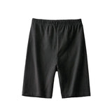 2021 Women Vintage Strethy Solid Legging Shorts Female Retro Casual Shorts Pantalones