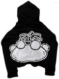 Men's Hoodie Y2K Original Hip-Hop Cartoon Graphic Print Pullover Fashion Leisure Loose Sports Shirt Man-Outfit
