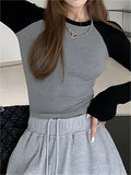 sleeve rib crop