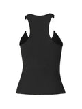 Vintage Slim Cami Top with Transparent