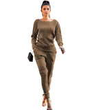 Fongt New Women's Wear Autumn And Winter Urban Leisure Two-Piece Set-Outfit