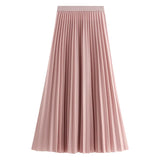 Fongt And Winter New Women Korean Version Of The Long-Term Retro Fashion Half-Dressed Skirt 8837