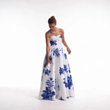 Fongt Women's New Breast-Printing Bare Back To Thin Dress Dress Dress