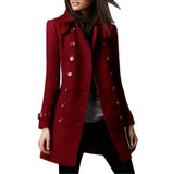 Fongt 2025 Double-Ded-Buckle Casual Nini Jacket Women's Clothing