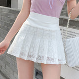 Fongt Ultra-Short Skirt Women High Waist Small Skirt Summer Skirt Mini Hundred Folds Ponmp Skirt Skirt 2025 New