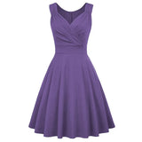 Vintage Hepburn Style Cocktail Light Dress Wish Hot Selling Plus Size Dress-Outfit