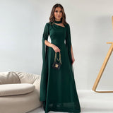 Fongt New Women's Temperament Elegant Solid Color Slim Slimming Dress