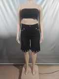 Fongt Women's Jeans Women's Summer New Water Wash And Wears Casual Pants With A Sense Of Design