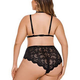 Sexy Underwear Sexy Female Lace Lace Three-Point Generation Hair-Outfit