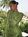 Women Fashion Knitted Solid Long Sleeve Backless Sexy Slim Maxi Dress 2023 Fall See Through Vacation Party Outfit Y2K-Outfit