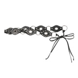 Flying Ring Belt Leather Belt 2023 New Summer Waist Ornaments Simple Basic Belt-Outfit
